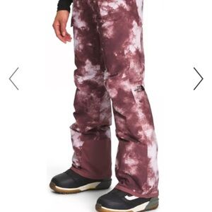 THE NORTH FACE Women's Freedom Insulated Pant Wild Ginger Snow Dye Print